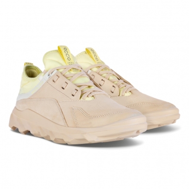 ECCO Hiking Shoes MX Low (Nubuck leather, sock-like) limestone Women